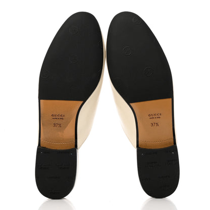 Gucci Malaga Kid Womens Princetown Slippers 37.5 Mystic White 5 of 11