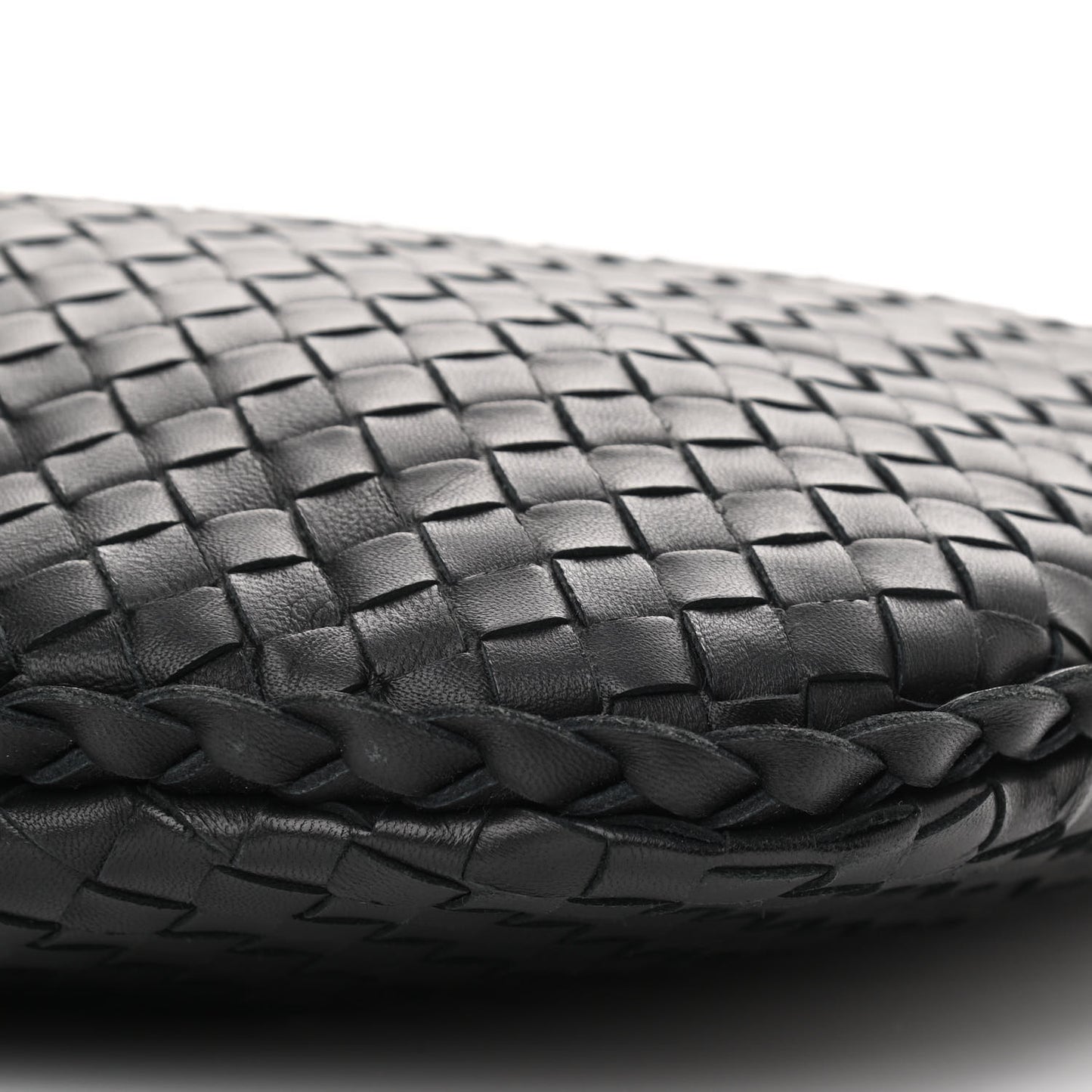 Nappa Intrecciato Medium Veneta Hobo Black