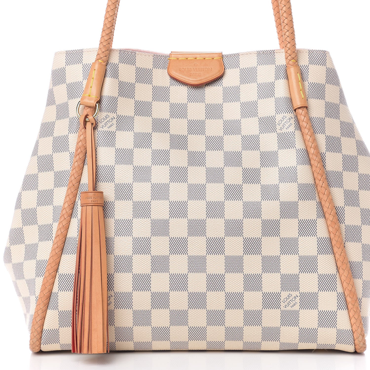 Louis Vuitton Damier Azur Propriano Rose Ballerine 9 of 9