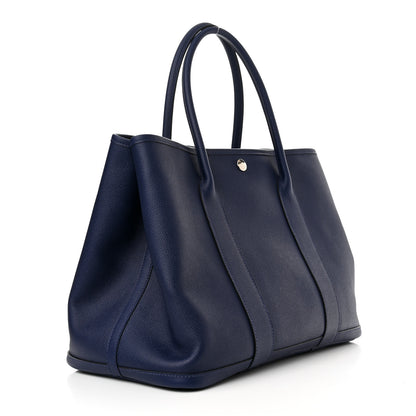 Hermes Epsom Garden Party 36 MM Bleu Saphir 2 of 9