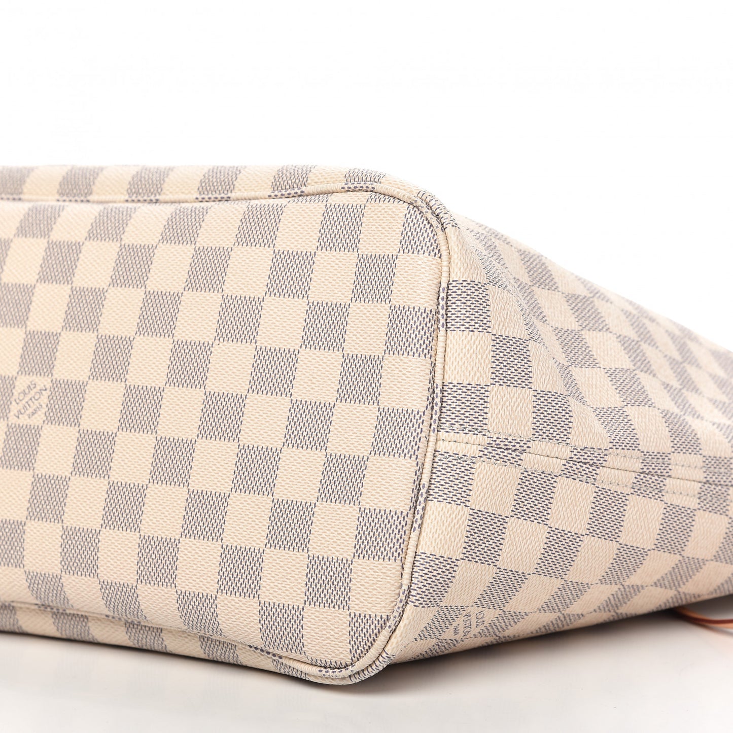 Damier Azur Neo Neverfull MM Rose Ballerine
