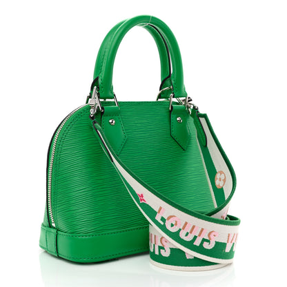 Louis Vuitton Epi Jacquard Alma BB Serpentine 3 of 9