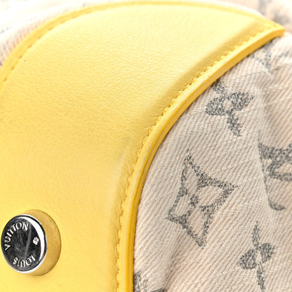 Louis Vuitton Monogram Denim Speedy Round Yellow 9 of 9