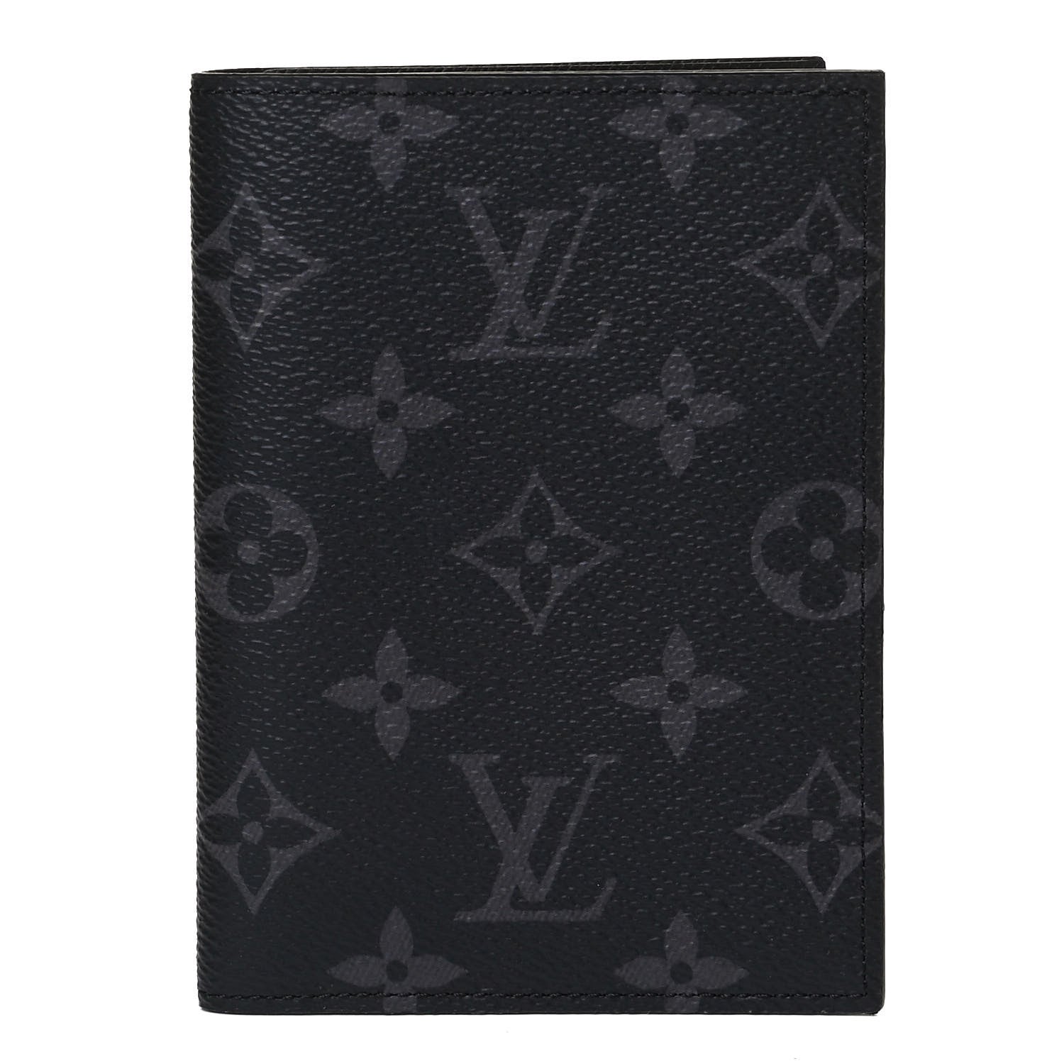 Louis Vuitton Monogram Eclipse Passport Cover 1 of 6