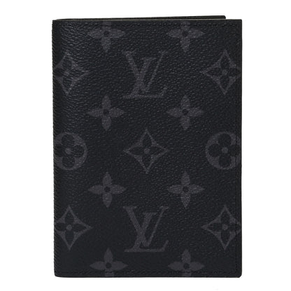 Louis Vuitton Monogram Eclipse Passport Cover 1 of 6