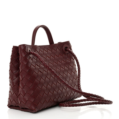 Bottega Veneta Nappa Intrecciato Small Andiamo Shoulder Bag Barolo 3 of 10
