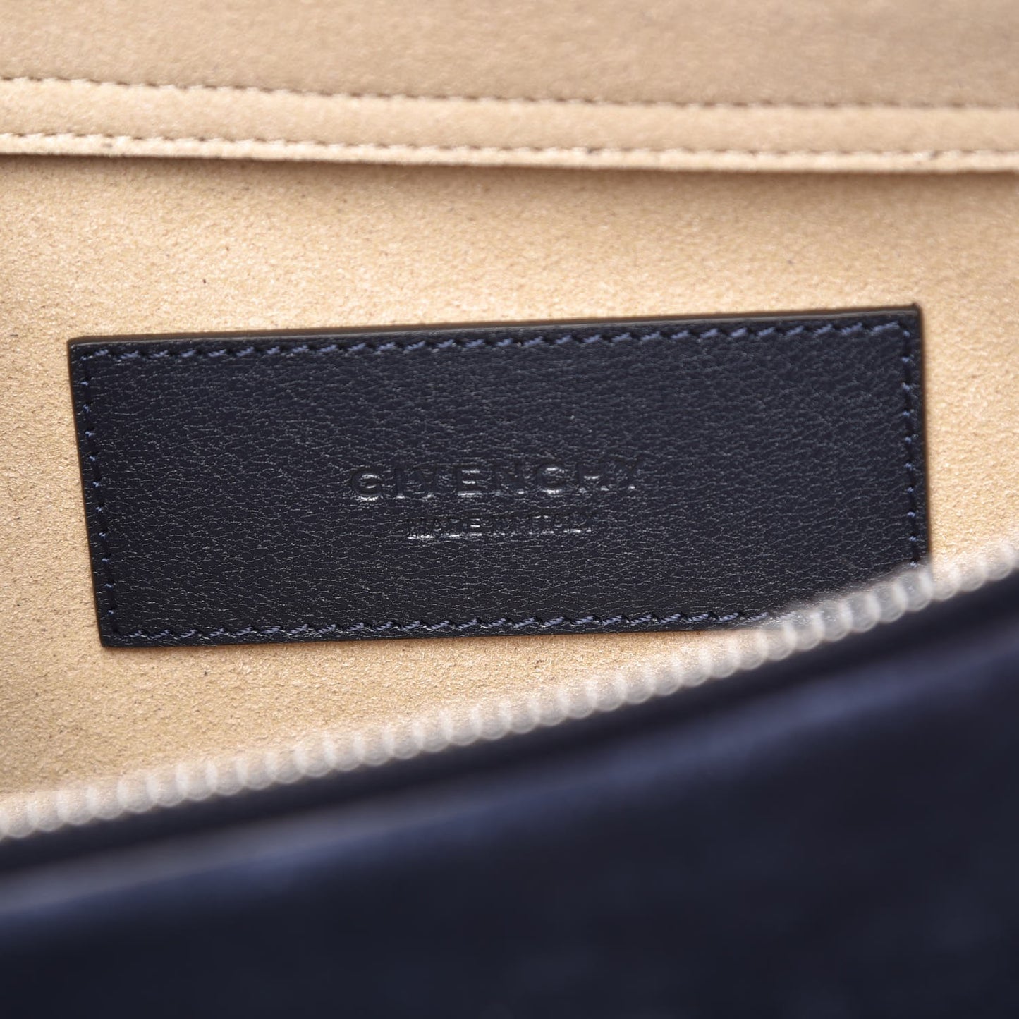 Calfskin Suede Fringe Cross 3 Crossbody Bag Dark Blue