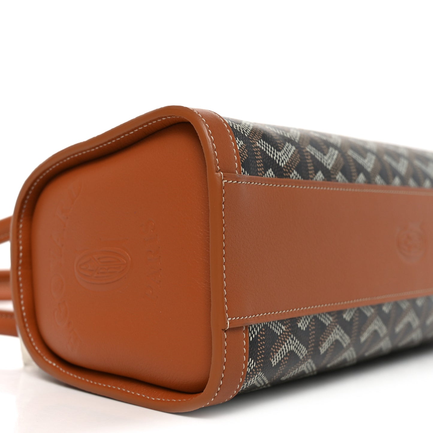 Goyardine Bonbonniere Bag Black Gold
