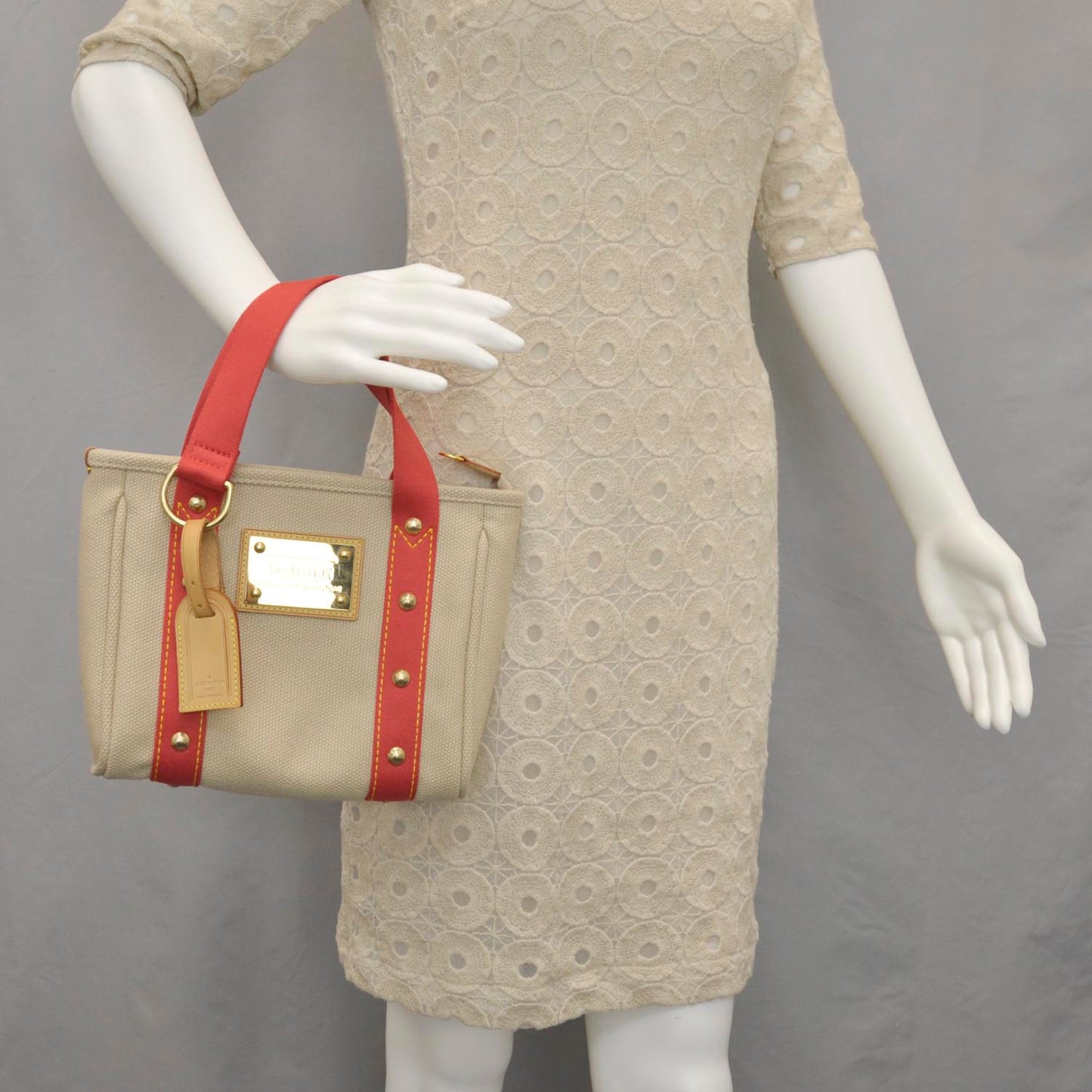 Toile Antigua Cabas PM Beige