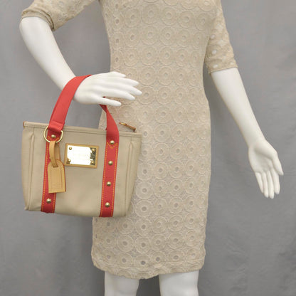 Louis Vuitton Toile Antigua Cabas PM Beige 2 of 11