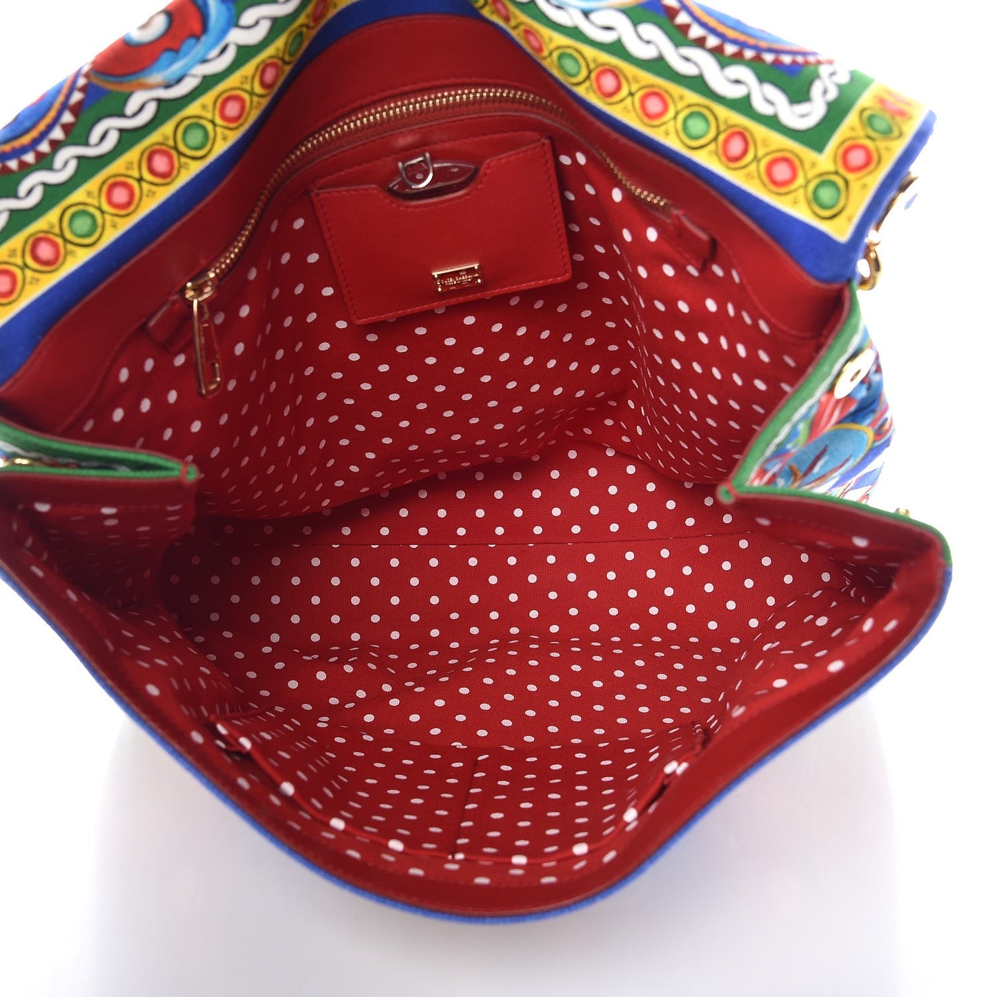 Canvas Court Printed Extra Large Miss Sicily Satchel Multicolor