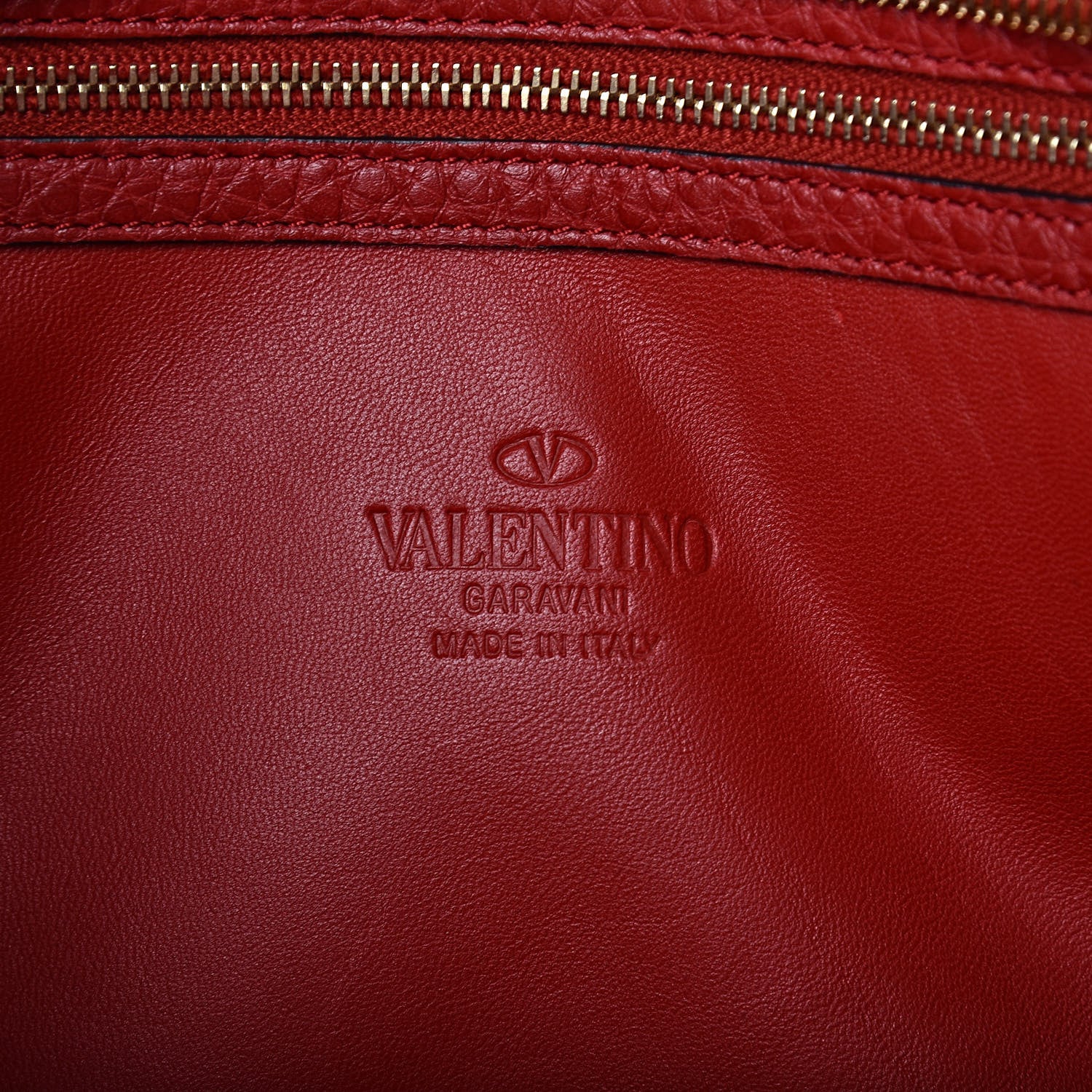 Valentino Garavani Grained Calfskin To Be Cool Tote Rosso Valentino 7 of 13