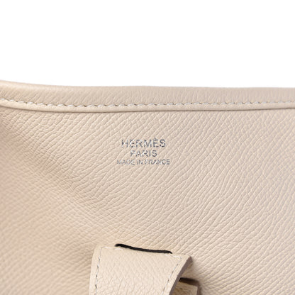 Hermes Epsom Evelyne III GM Craie 7 of 13