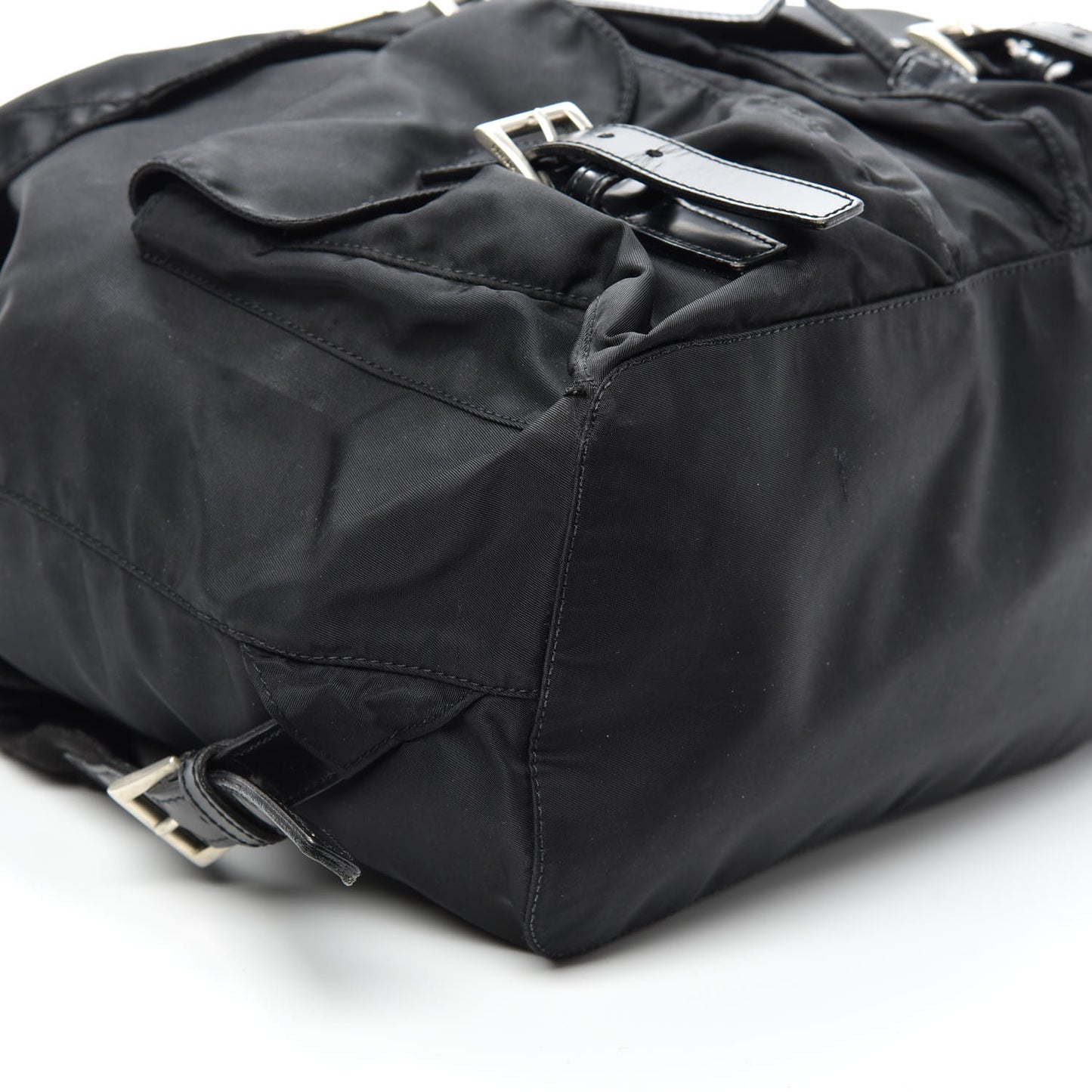 Nylon Vela Medium Backpack Black