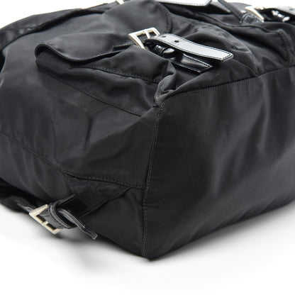 Prada Nylon Vela Medium Backpack Black 7 of 8