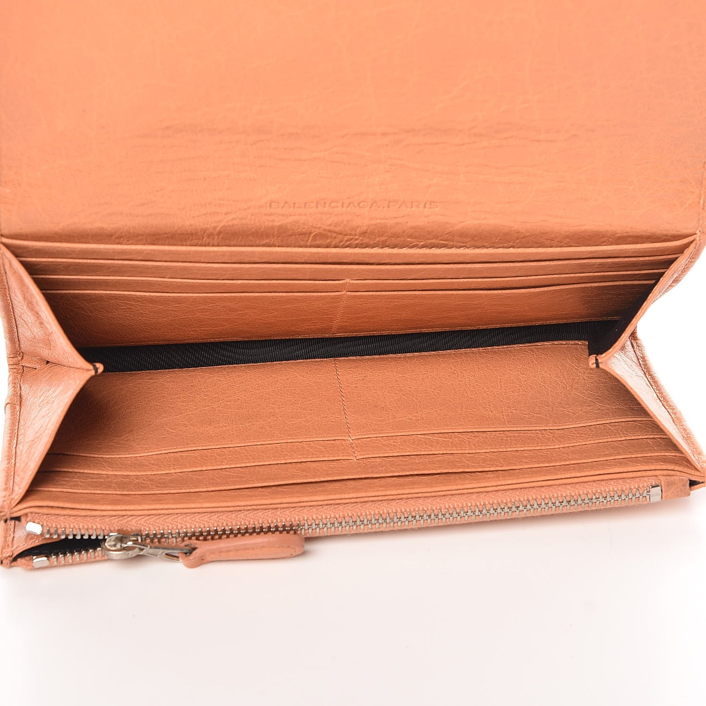 Agneau Giant Brogues Hardware Money Wallet Rose Blush