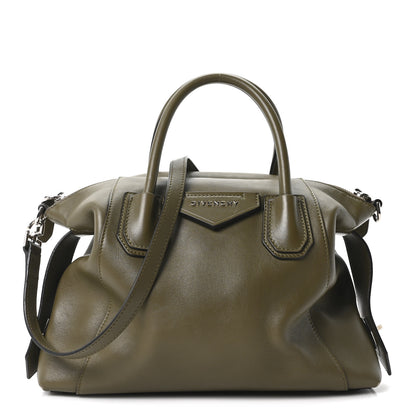 Givenchy Smooth Calfskin Small Soft Antigona Dark Khaki 1 of 9