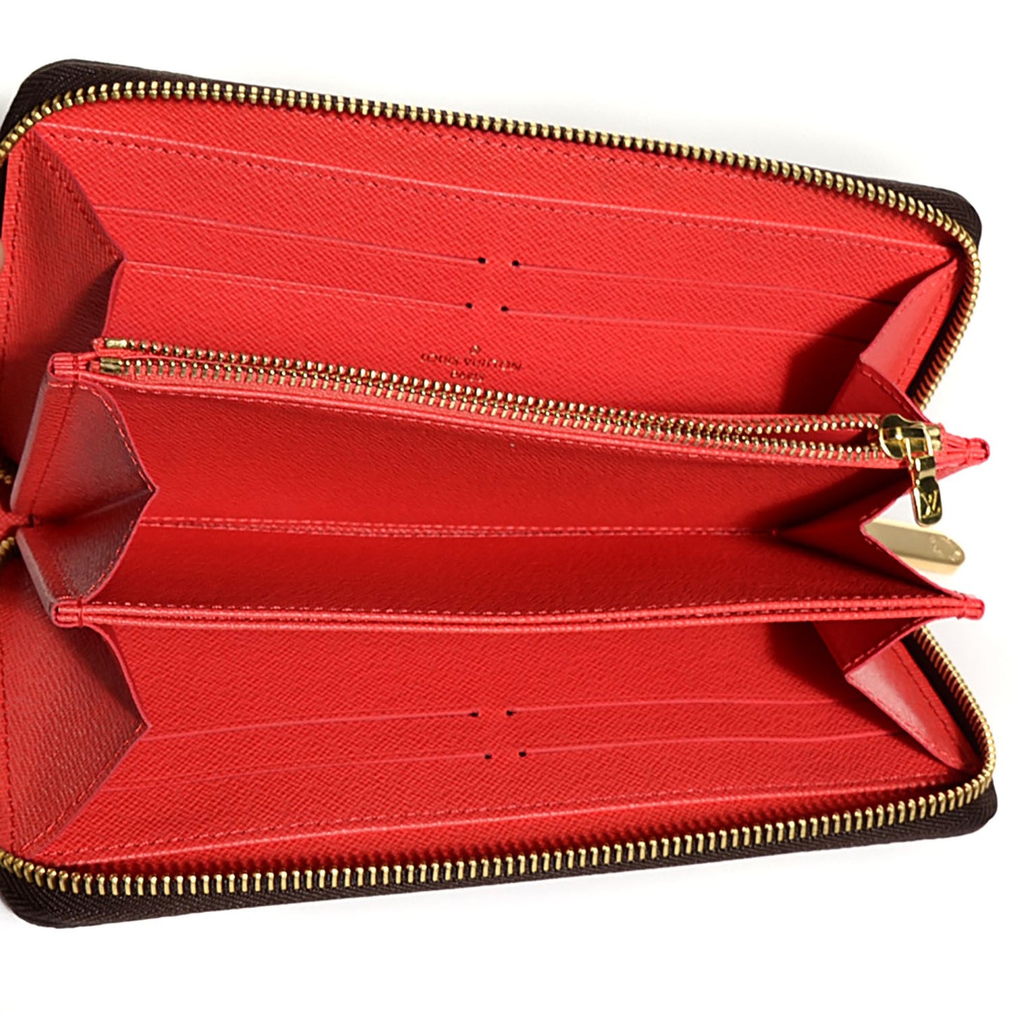Damier Ebene 2015 Christmas Animation Zippy Wallet Poppy