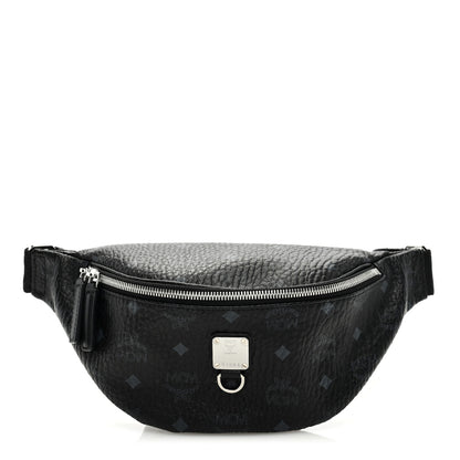 MCM Visetos Small Stark Belt Bag Black 1 of 8