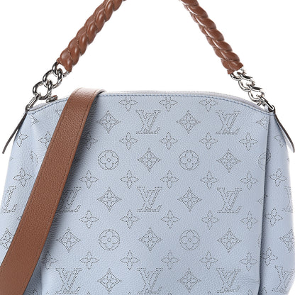 Louis Vuitton Mahina Babylone Chain BB Blue Horizon Pumpkin 6 of 8