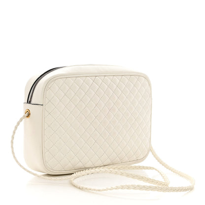 Gucci Nappa Web Trapuntata Small GG Shoulder Bag White 3 of 17