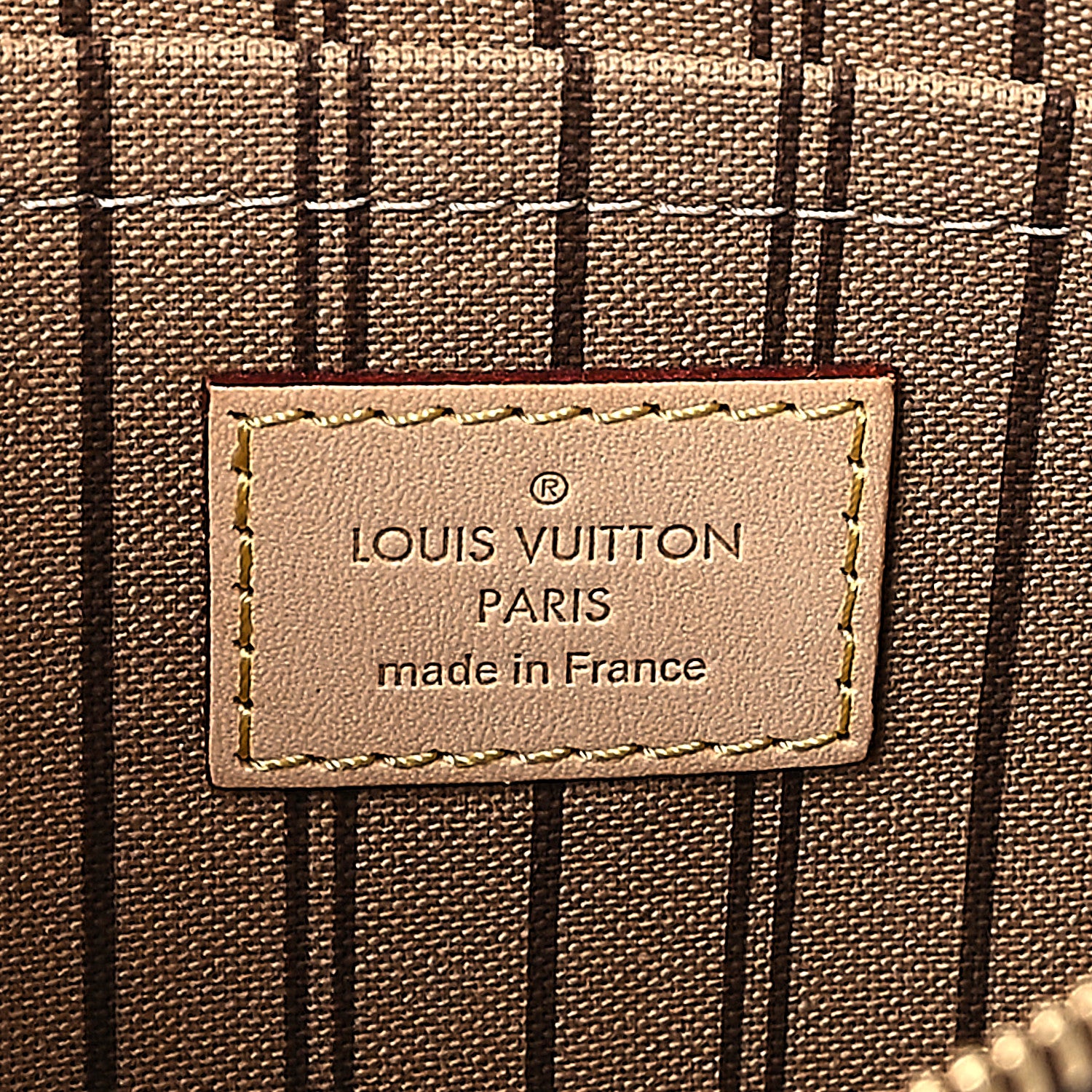 Louis Vuitton Monogram Neverfull MM GM Pochette 6 of 6
