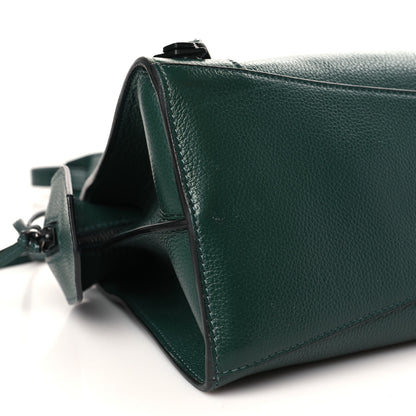 Balenciaga Grained Calfskin Neo Classic Matte Black Hardware S City Forest Green 8 of 9
