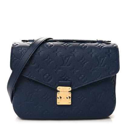 Louis Vuitton Empreinte Pochette Metis Navy 1 of 10