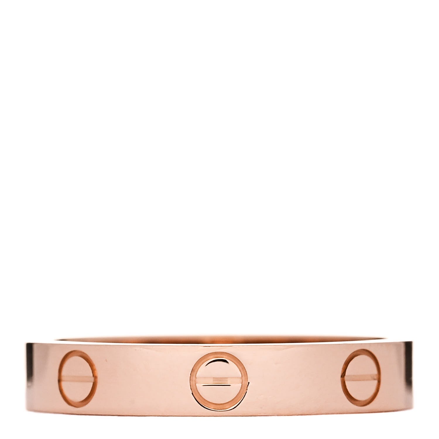 Cartier 18K Pink Gold 3.5mm LOVE Wedding Band Ring 57 8 3 of 5