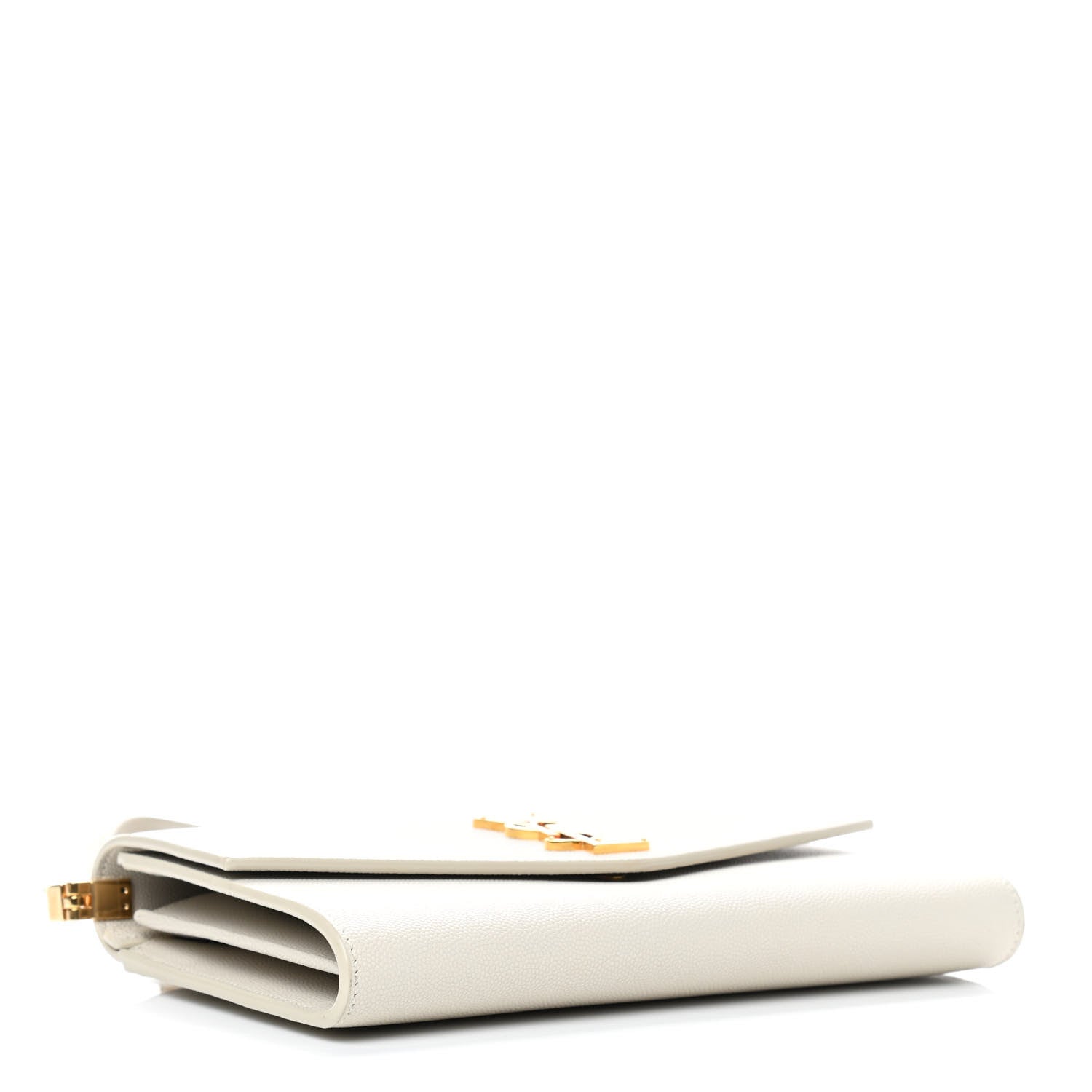 Saint Laurent Grain de Poudre Mini Uptown Crossbody Bag Crema Soft 4 of 10