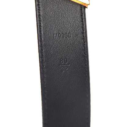 Louis Vuitton Epi 40mm LV Twist Belt 80 32 Black 4 of 8