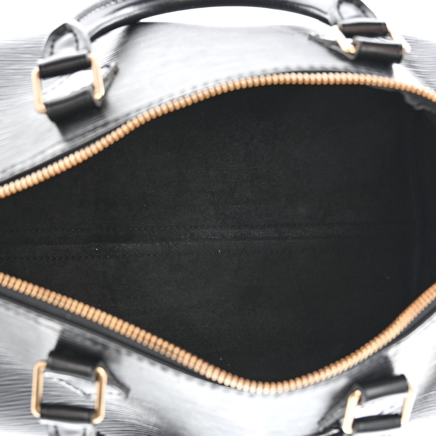 Louis Vuitton Epi Speedy 30 Black 5 of 11