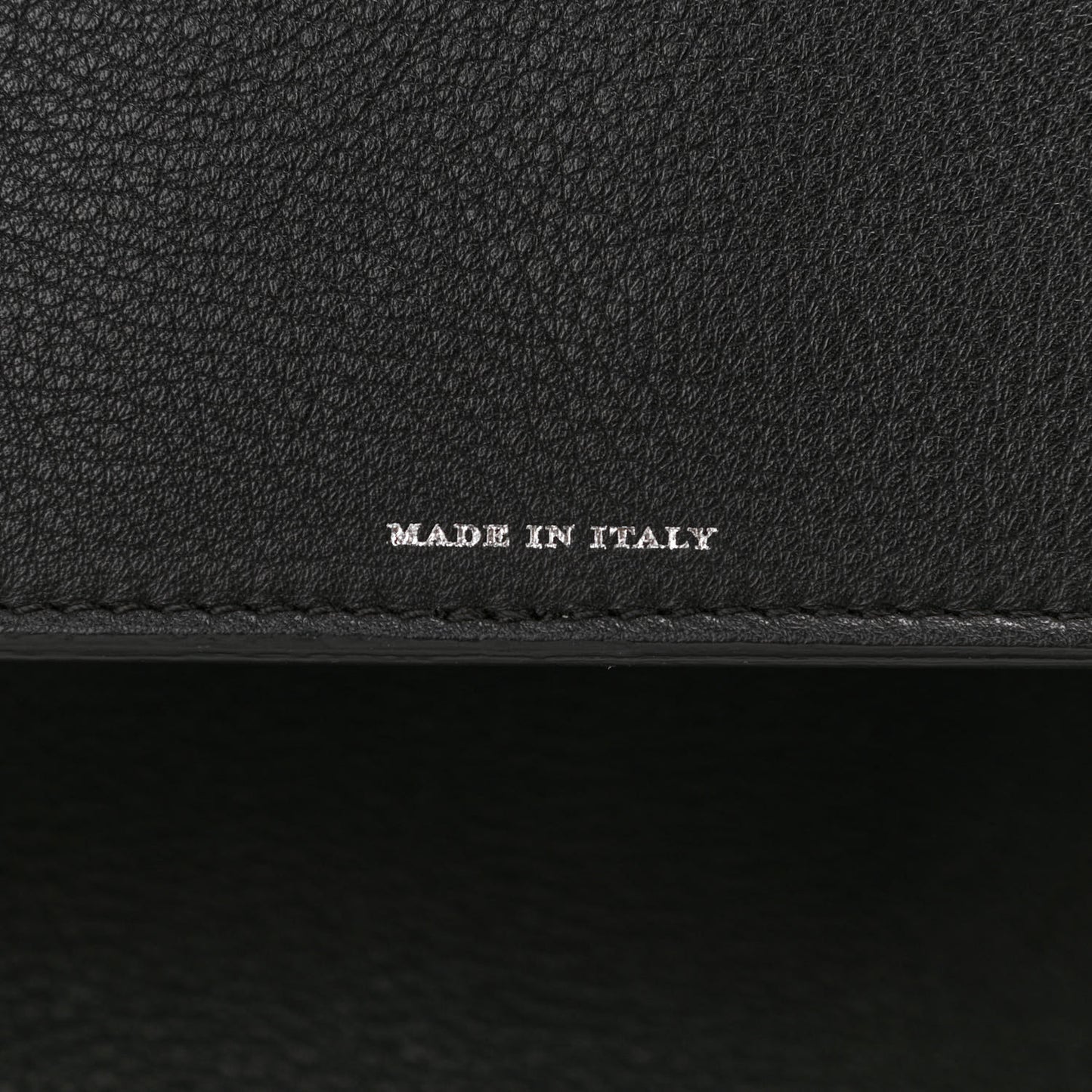 Soft Grain Calfskin Medium Belt Bag Black