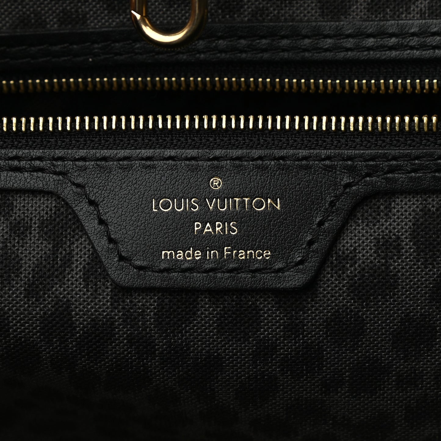 Monogram Giant Wild At Heart Neverfull MM Black