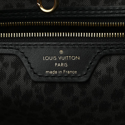 Louis Vuitton Monogram Giant Wild At Heart Neverfull MM Black 6 of 8