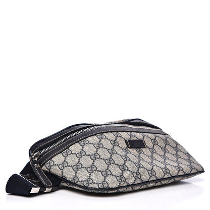 Gucci GG Supreme Monogram Belt Bag Navy 3 of 11