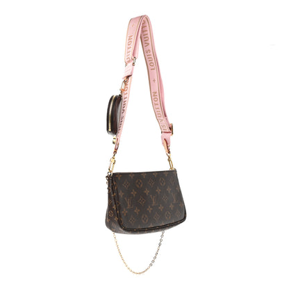 Louis Vuitton Monogram Multi Pochette Accessories Rose Clair 3 of 10