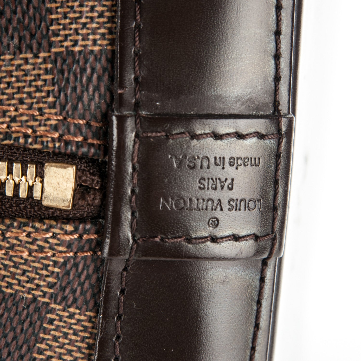 Louis Vuitton Damier Ebene Alma PM 6 of 9