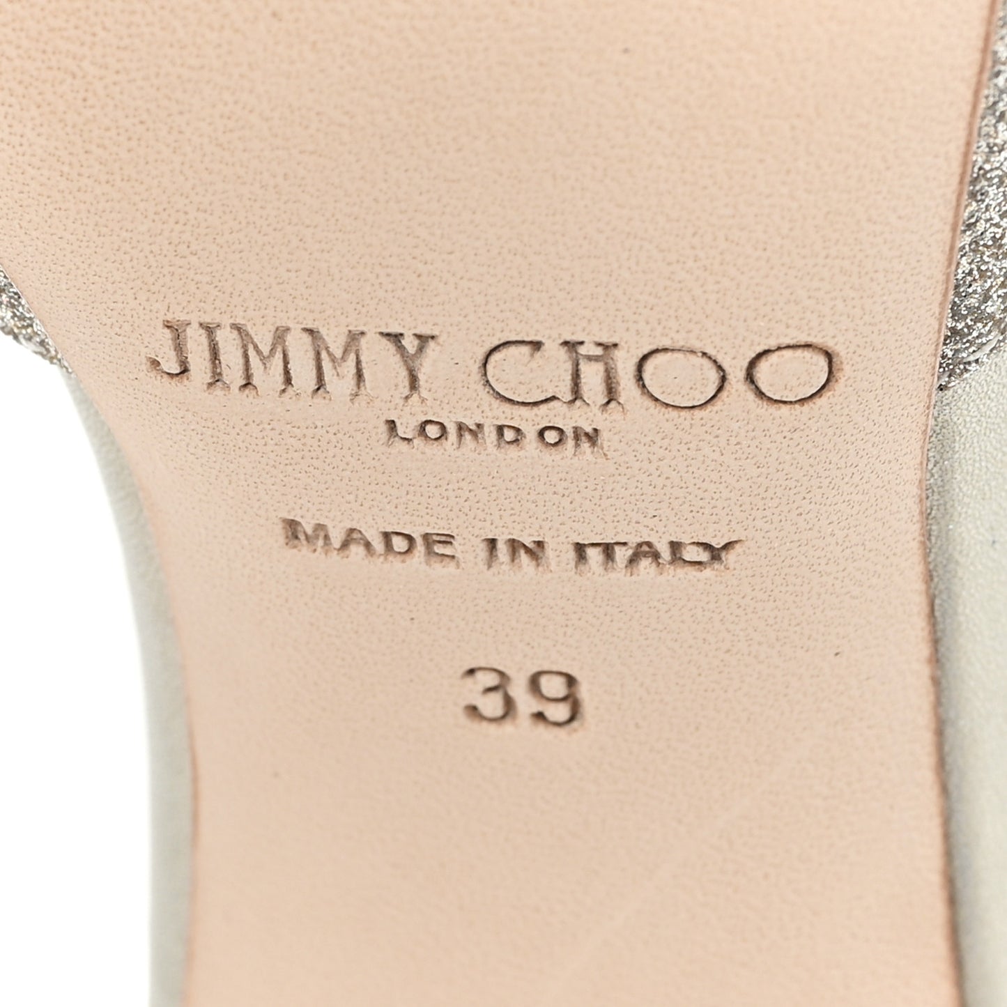 Satin Crystal Saeda 100 Pumps 39 Ivory