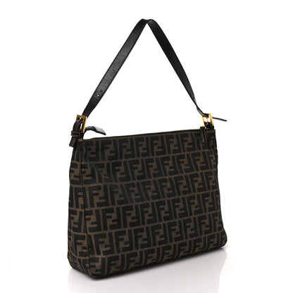 Fendi Zucca Baguette Shoulder Bag Tobacco 3 of 8