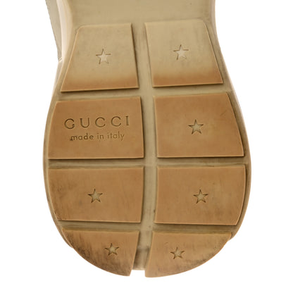 Gucci Calfskin Mouth Print Mens Rhyton Sneakers 8.5 Ivory 6 of 15