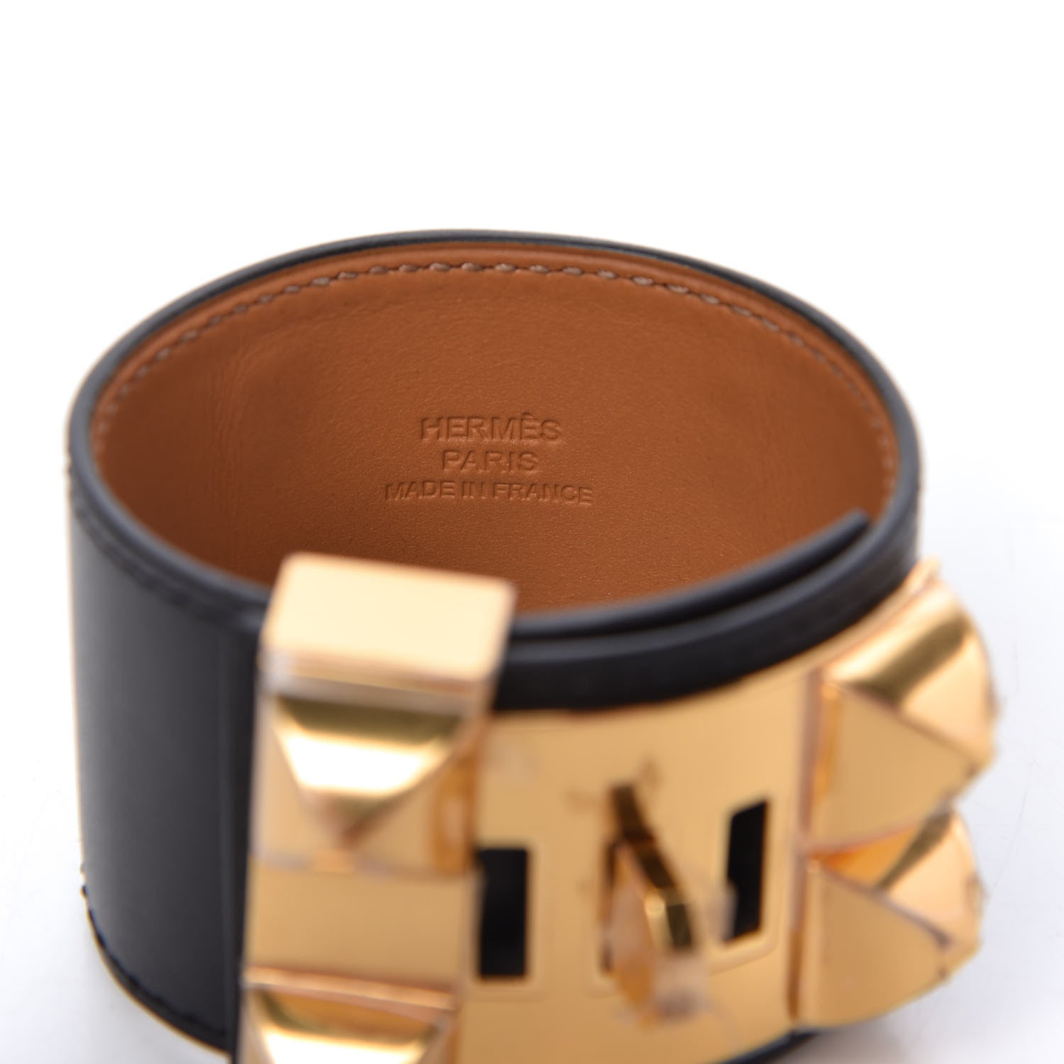 Hermes Chamonix Collier De Chien CDC Bracelet S Black 5 of 8