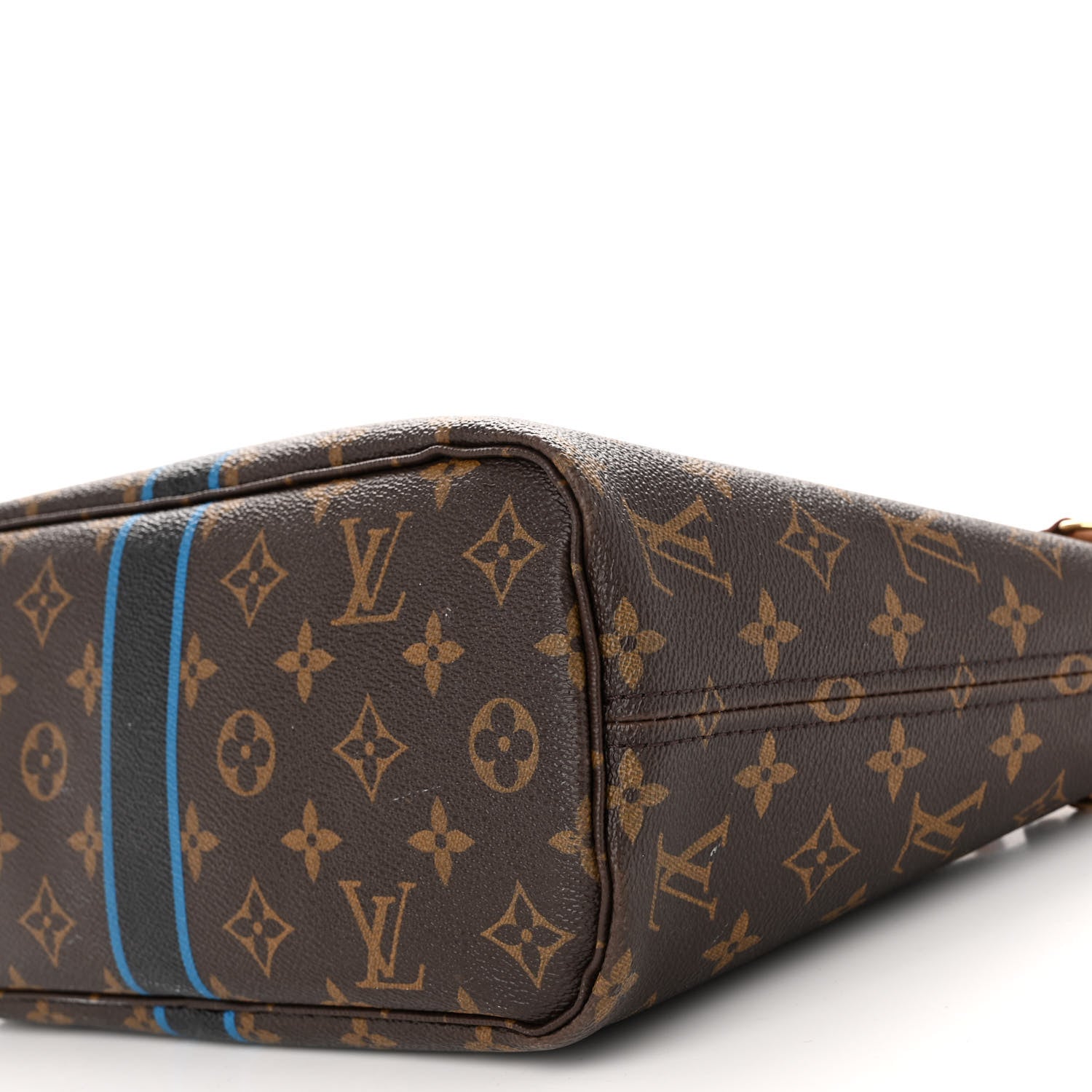 Louis Vuitton Monogram My LV Heritage Neverfull PM Blue De France Black 9 of 11