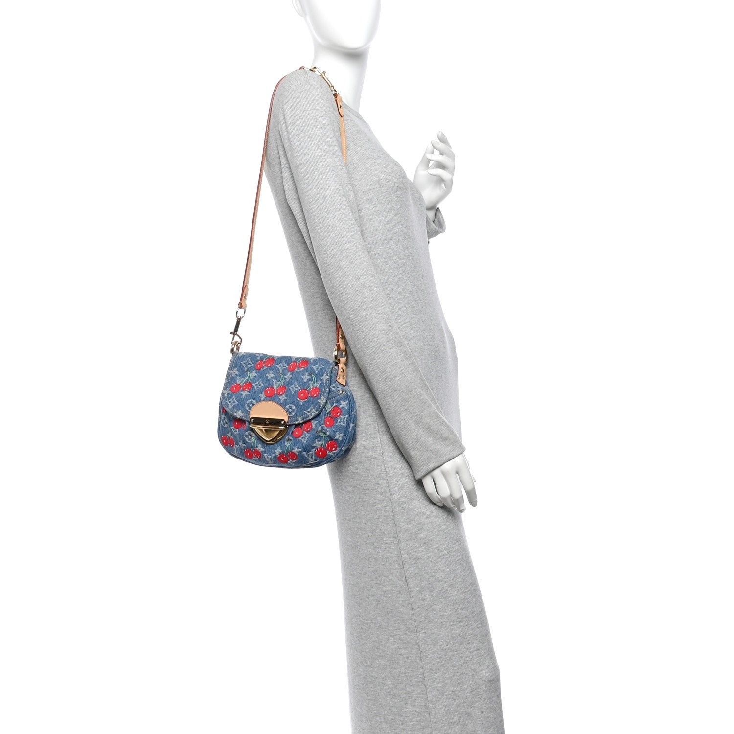 Louis Vuitton LV X TM Monogram Denim Cerises Sunset 2 of 9