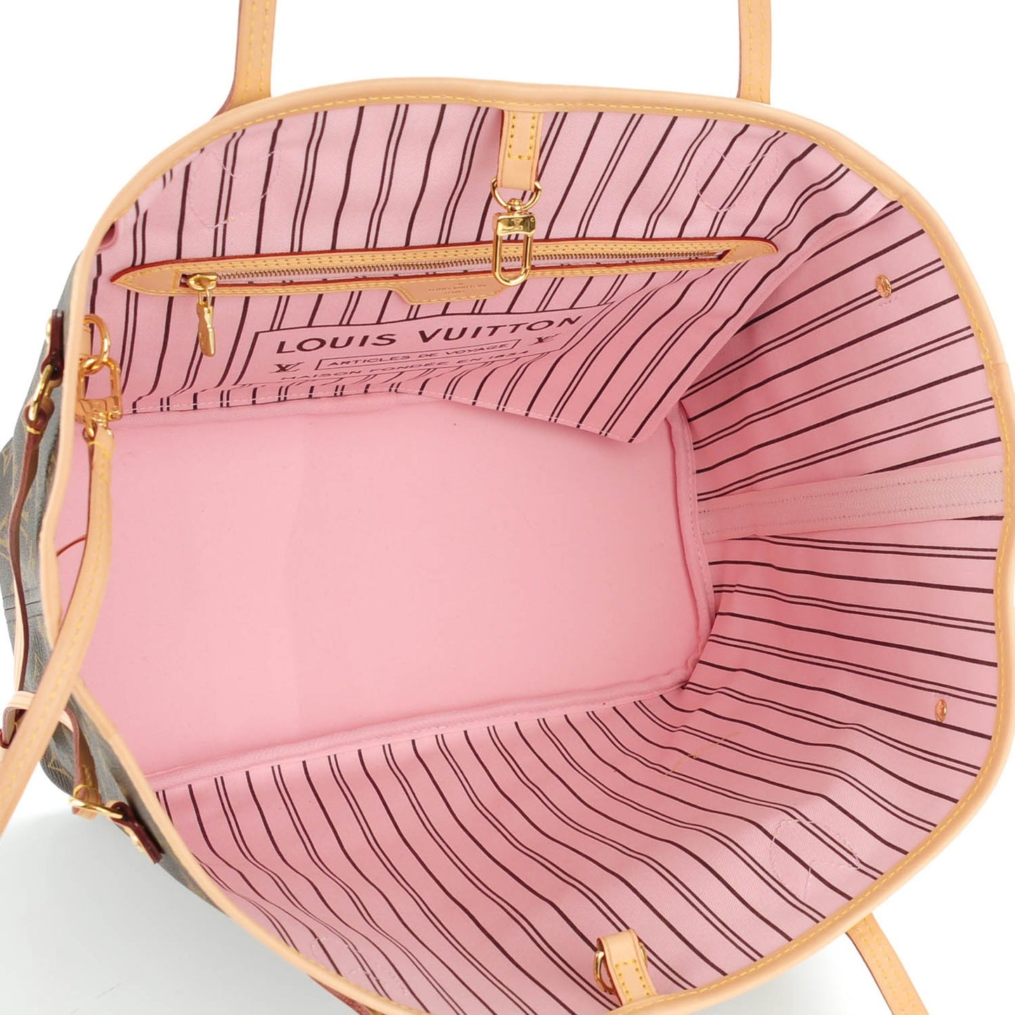Monogram Neo Neverfull MM Rose Ballerine