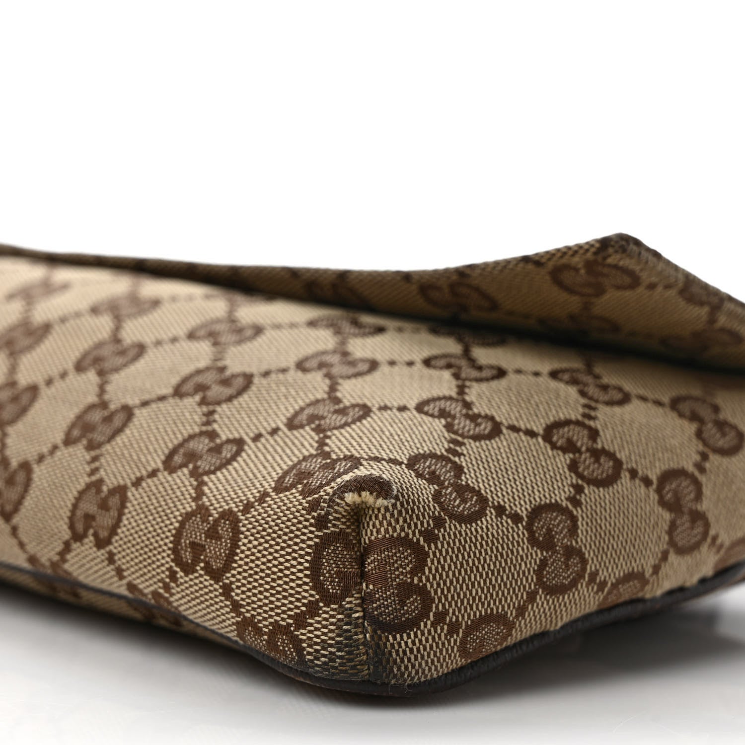 Gucci Monogram Belt Bag Dark Brown 8 of 9