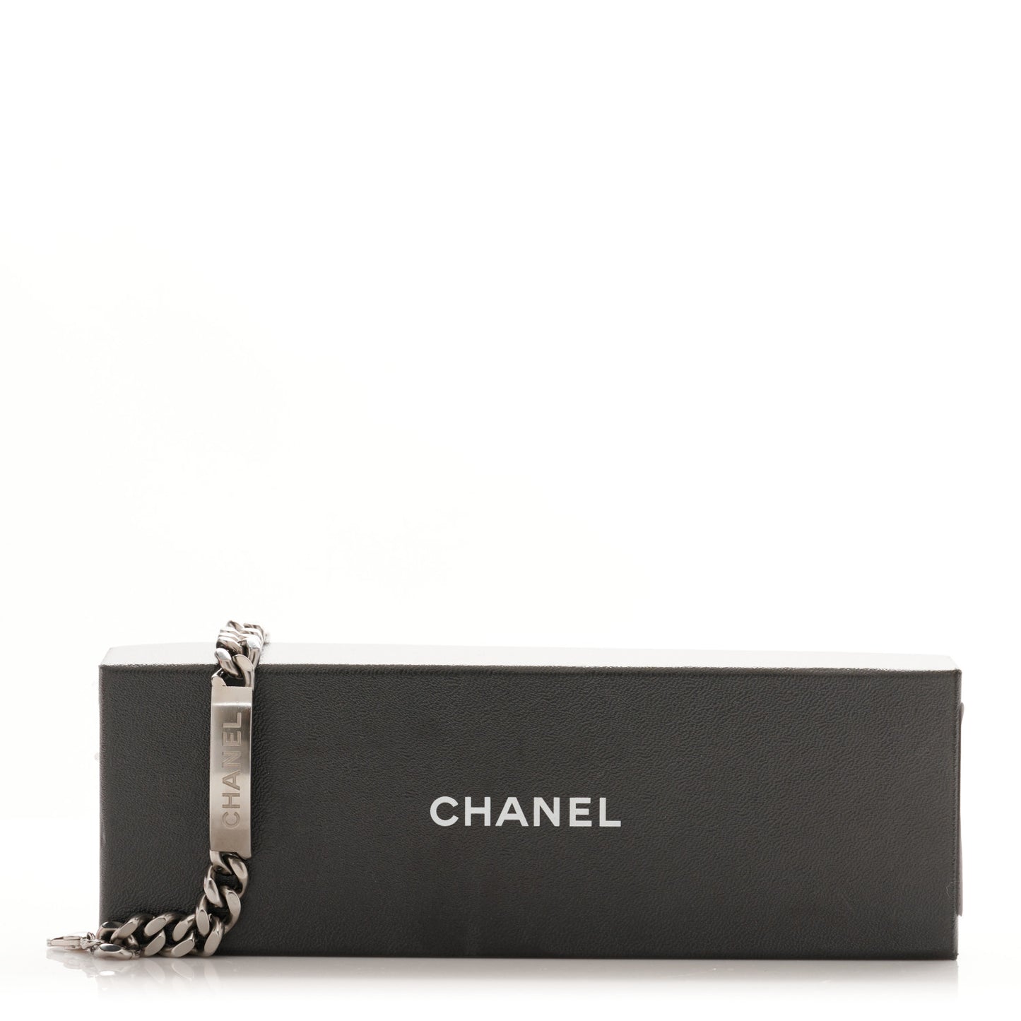Chain ID CC Bracelet Silver