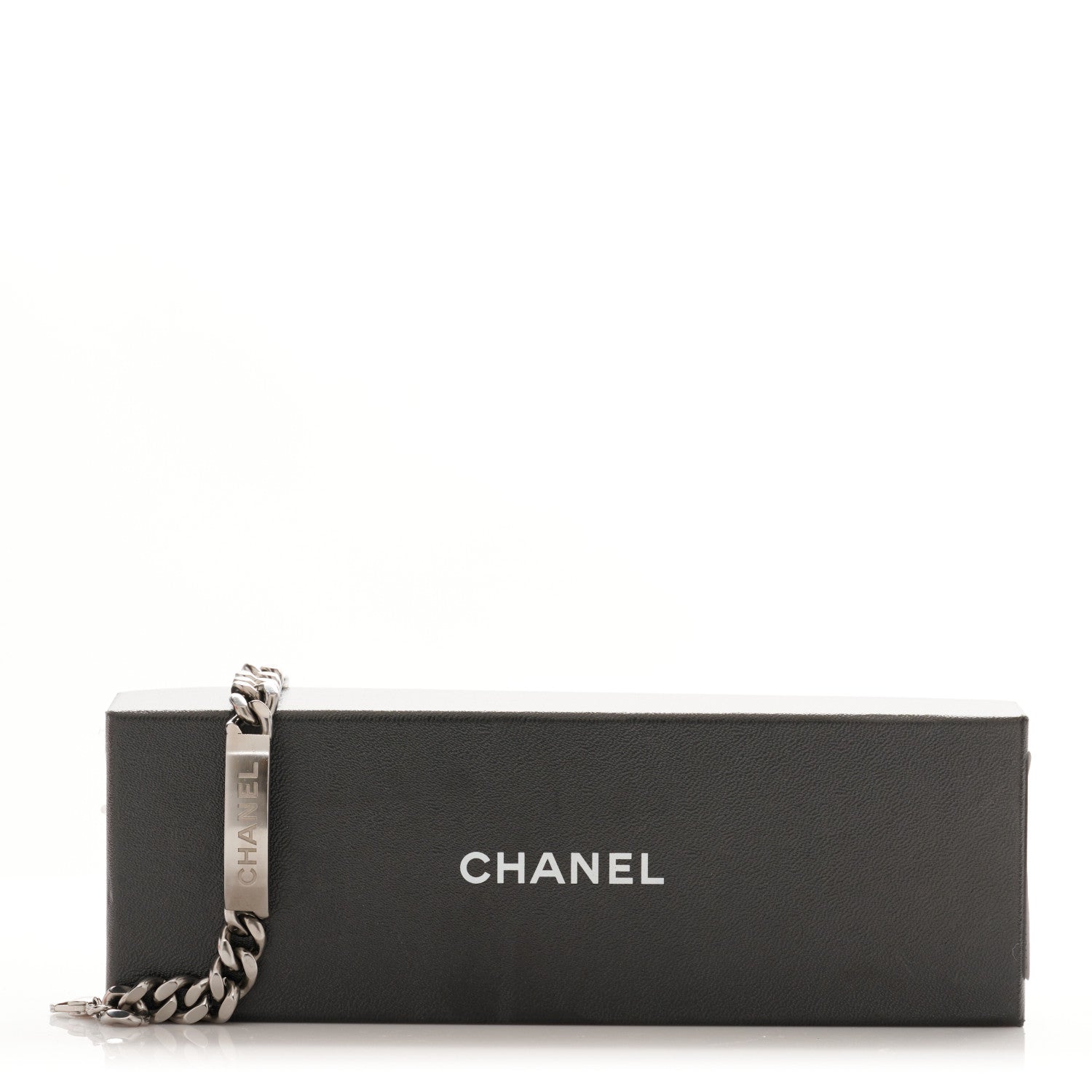 Chanel Chain ID CC Bracelet Silver 5 of 5