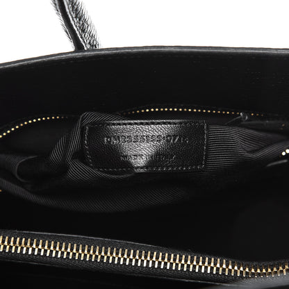 Saint Laurent Grained Calfskin Small Sac De Jour Black 8 of 13