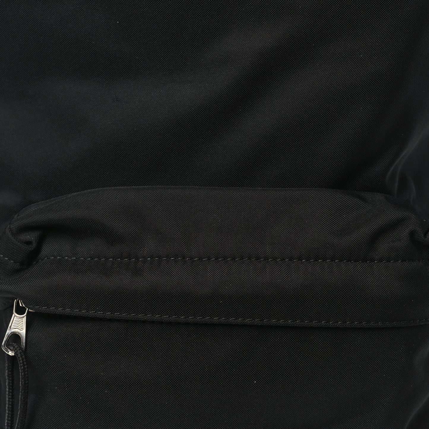 Sport Nylon Logo Embroidered S Wheel Backpack Black